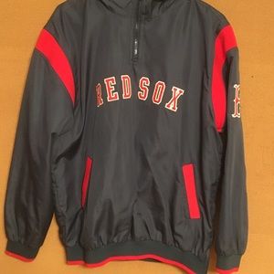 Kids XL vintage Red Sox pull over